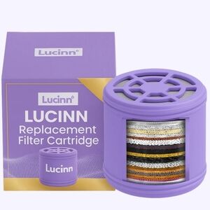 LUCINN Rain Showerhead Filter Cartridge Replacement *NEW* in box